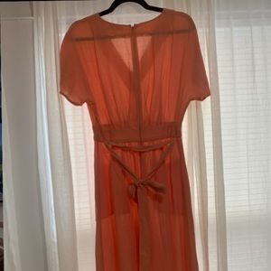 Madewell cotton dress, tea length